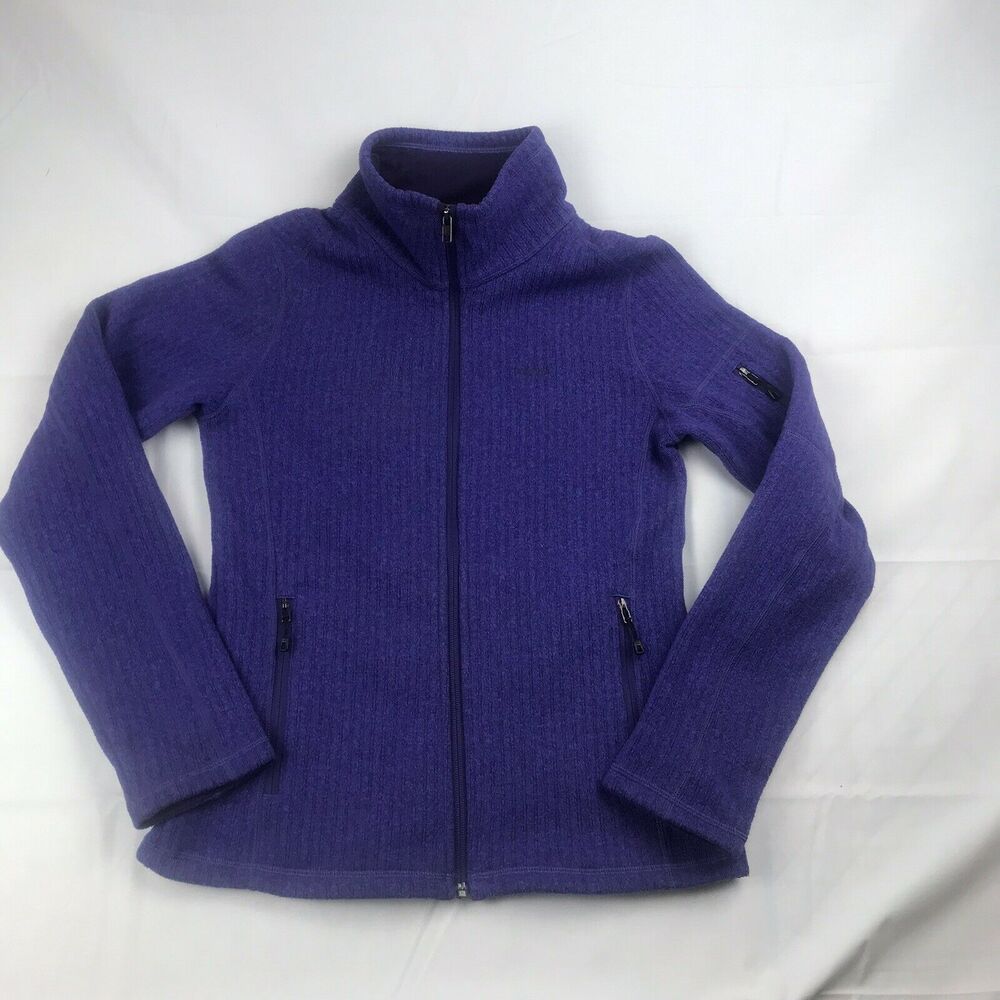 Patagonia Better Sweater Womens Size Small Purple‎ Full Zip Jacket w/ Pockets
